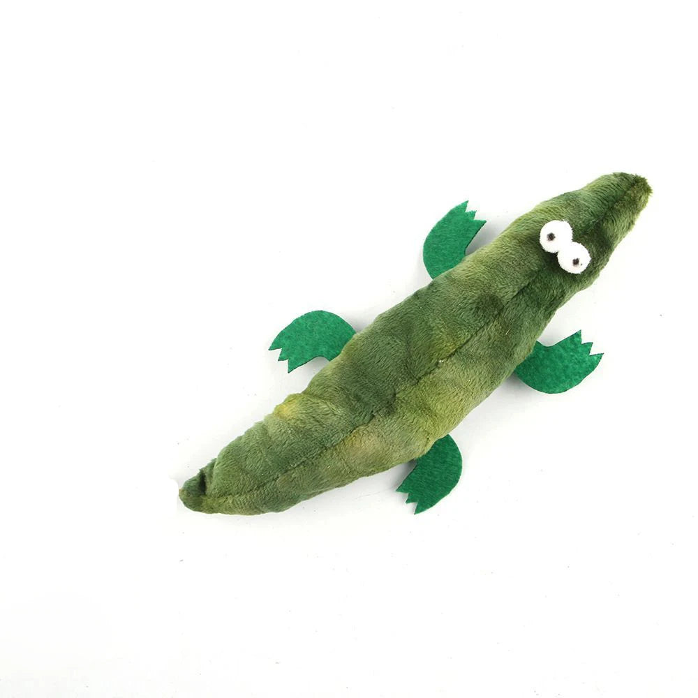 Catnip & Silvervine Caterpillar Cat Chew Toy - Interactive Kitten Molar Teaser