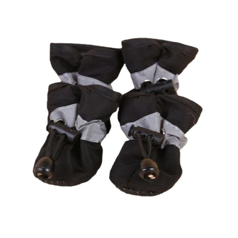 4-Pack Waterproof Pet Rain Boots | Non-Slip Shoes for Cats & Dogs (68 chars)