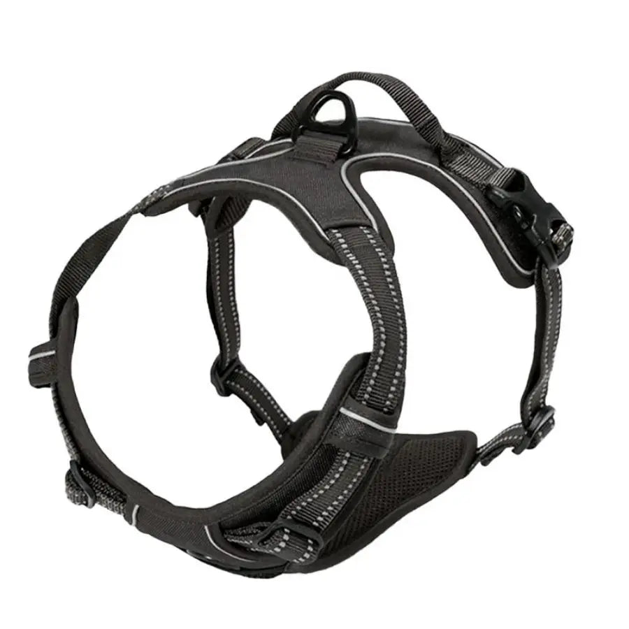Adjustable No-Pull Dog Harness | Reflective Vest for Medium & Large Dogs