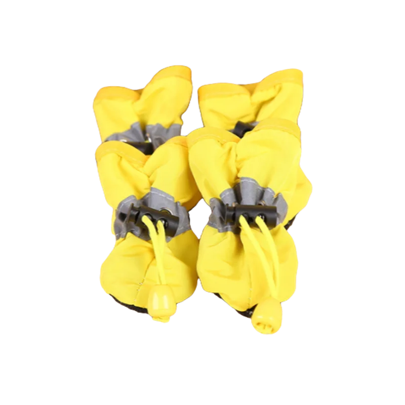 4-Pack Waterproof Pet Rain Boots | Non-Slip Shoes for Cats & Dogs (68 chars)